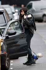 DIASY LOWE Out Shopping in Primrose Hill 12/06/2015