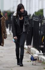 DIASY LOWE Out Shopping in Primrose Hill 12/06/2015