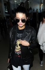 KYLIE JENNER at LAX Airport in Los Angeles 12/07/2015