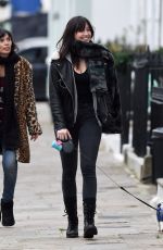 DIASY LOWE Out Shopping in Primrose Hill 12/06/2015