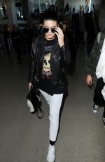 KYLIE JENNER at LAX Airport in Los Angeles 12/07/2015