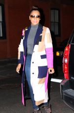 LALA ANTONY Out for Dinner at The Waverly Inn Restaurant in New York 12/05/2015