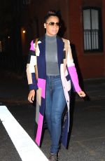LALA ANTONY Out for Dinner at The Waverly Inn Restaurant in New York 12/05/2015