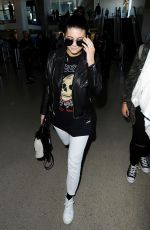 KYLIE JENNER at LAX Airport in Los Angeles 12/07/2015
