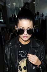 KYLIE JENNER at LAX Airport in Los Angeles 12/07/2015