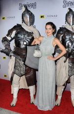 IVANA BAQUERO at The Shannara Chronicles Premiere in Los Angeles 12/04/2015
