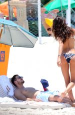 IZABEL GOULART in Bikini at a Beach in Rio De Janeiro 12/21/2015
