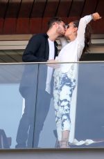 IZABEL GOULART on Her Hotel Balcony in Rio De Janeiro 12/21/2015