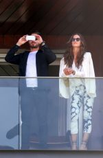 IZABEL GOULART on Her Hotel Balcony in Rio De Janeiro 12/21/2015