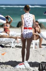 JAIME KING in Swimsuit at Beach in Miami 12/12/2015