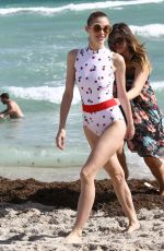 JAIME KING in Swimsuit at Beach in Miami 12/12/2015