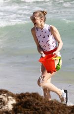 JAIME KING in Swimsuit at Beach in Miami 12/12/2015