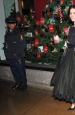 JAIMIE ALEXANDER at 83rd Annual Rockefeller Center Christmas Tree Lighting Ceremony in New York 12/02/2015