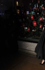 JAIMIE ALEXANDER at 83rd Annual Rockefeller Center Christmas Tree Lighting Ceremony in New York 12/02/2015
