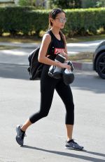 JAMIE CHUNG Leaves a Gym in West Hollywood 12/03/2015