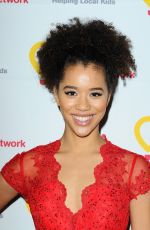 JASMIN SAVOY at Children’s Miracle Network Hospital’s Winter Wonterland Ball in Hollywood 12/12/2015