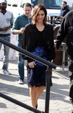 JENNA DEWAN on the Set of Extra in West Hollywood 11/30/2015