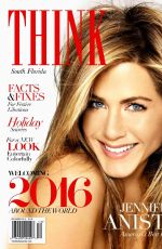 JENNIFER ANISTON in Think Magazine, December 2015 Issue