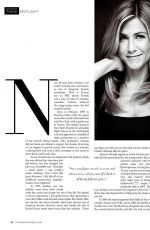 JENNIFER ANISTON in Think Magazine, December 2015 Issue