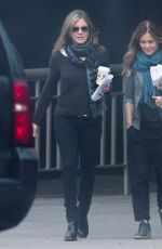 JENNIFER ANISTON Leaves The Yellow Bird Movie Set in Atlanta 12/13/2015