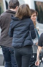 JENNIFER ANISTON Leaves The Yellow Bird Movie Set in Atlanta 12/13/2015