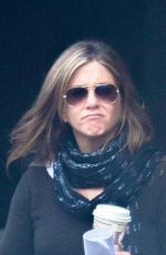 JENNIFER ANISTON Leaves The Yellow Bird Movie Set in Atlanta 12/13/2015