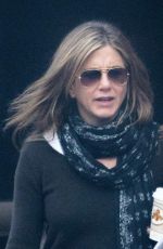 JENNIFER ANISTON Leaves The Yellow Bird Movie Set in Atlanta 12/13/2015