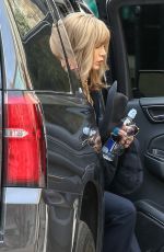 JENNIFER ANISTON on the Set of The Yellow Bird Movie in Atlanta 12/12/2015