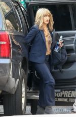 JENNIFER ANISTON on the Set of The Yellow Bird Movie in Atlanta 12/12/2015