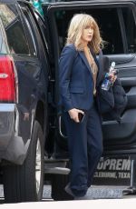 JENNIFER ANISTON on the Set of The Yellow Bird Movie in Atlanta 12/12/2015