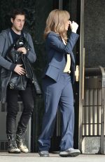 JENNIFER ANISTON on the Set of The Yellow Bird Movie in Atlanta 12/12/2015