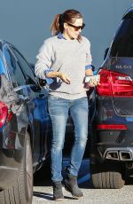 JENNIFER GARNER in Jeans Out in Santa Monica 12/18/2015