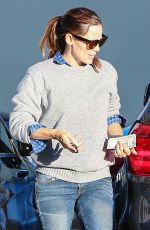 JENNIFER GARNER in Jeans Out in Santa Monica 12/18/2015