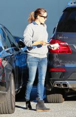 JENNIFER GARNER in Jeans Out in Santa Monica 12/18/2015