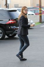 JENNIFER GARNER Out for Coffee in Brentwood 12/04/2015