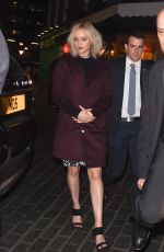 JENNIFER LAWRENCE Arrives at Joy Bafta Press Conference in London 12/18/2015