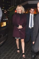 JENNIFER LAWRENCE Arrives to the Bafta in London 12/18/2015