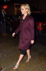 JENNIFER LAWRENCE at Pego Club Restaurant in New York 12/15/2015