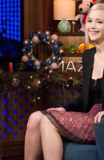 JENNIFER LAWRENCE at Watch What Happens Live 12/21/2015