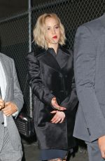 JENNIFER LAWRENCE Leaves DGA Theater in New York 12/12/2015