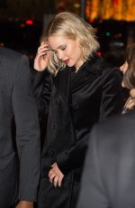 JENNIFER LAWRENCE Leaves DGA Theater in New York 12/12/2015