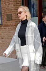 JENNIFER LAWRENCE Leaves Her Hotel in New York 12/13/2015
