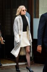 JENNIFER LAWRENCE Leaves Her Hotel in New York 12/13/2015