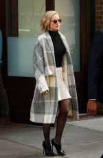 JENNIFER LAWRENCE Leaves Her Hotel in New York 12/13/2015