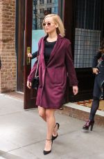 JENNIFER LAWRENCE Leaves Her Hotel in New York 12/14/2015