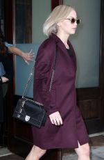 JENNIFER LAWRENCE Leaves Her Hotel in New York 12/14/2015