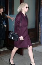JENNIFER LAWRENCE Leaves Her Hotel in New York 12/14/2015