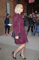 JENNIFER LAWRENCE Leaves Her Hotel in New York 12/14/2015