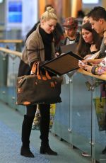 JENNIFER MORRISON Arrives at Airport in Vancouver 12/13/2015