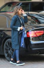 JESSIA ALBA Arrives at Montage Hotel in Beverly Hills 